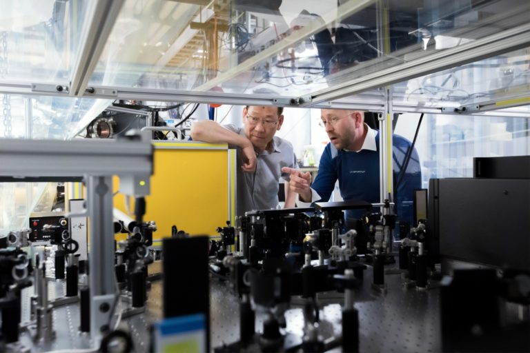 men working in a factory