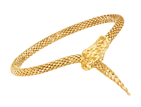 Gold Snake Bracelet