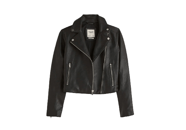 The Faux Leather Moto Jacket