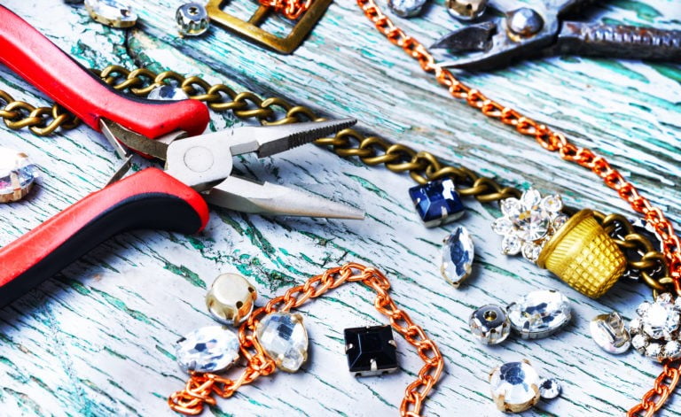 a group of tools on a table